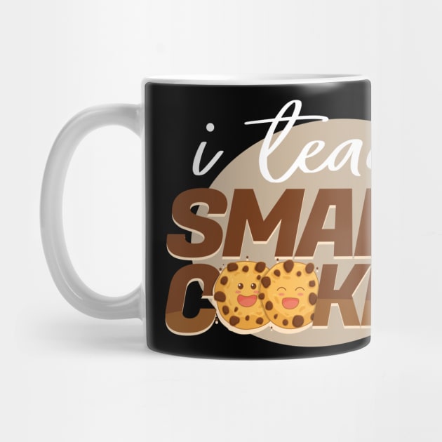 'I Teach Smart Cookies' Cute Kindergarten Teacher Gift by ourwackyhome